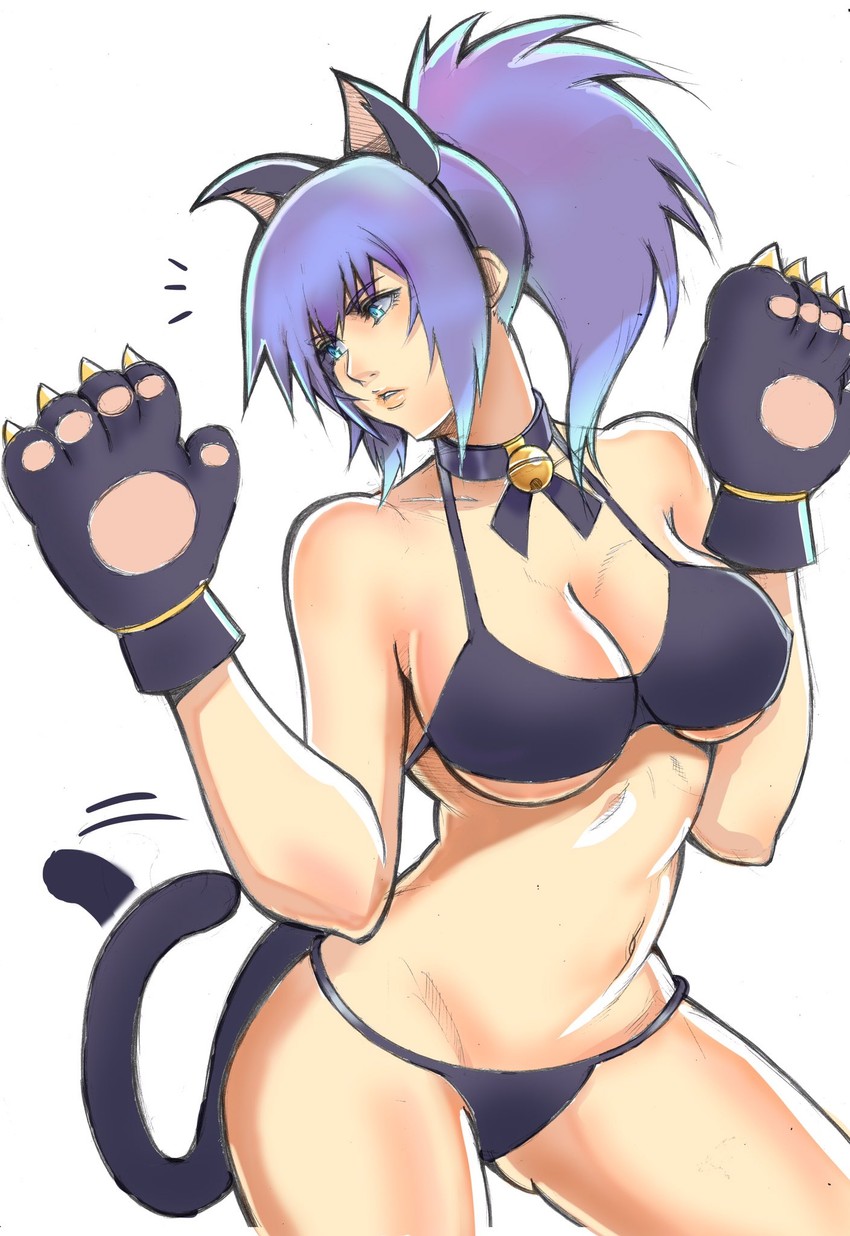 leona heidern (the king of fighters and 1 more) drawn by murotarou2000