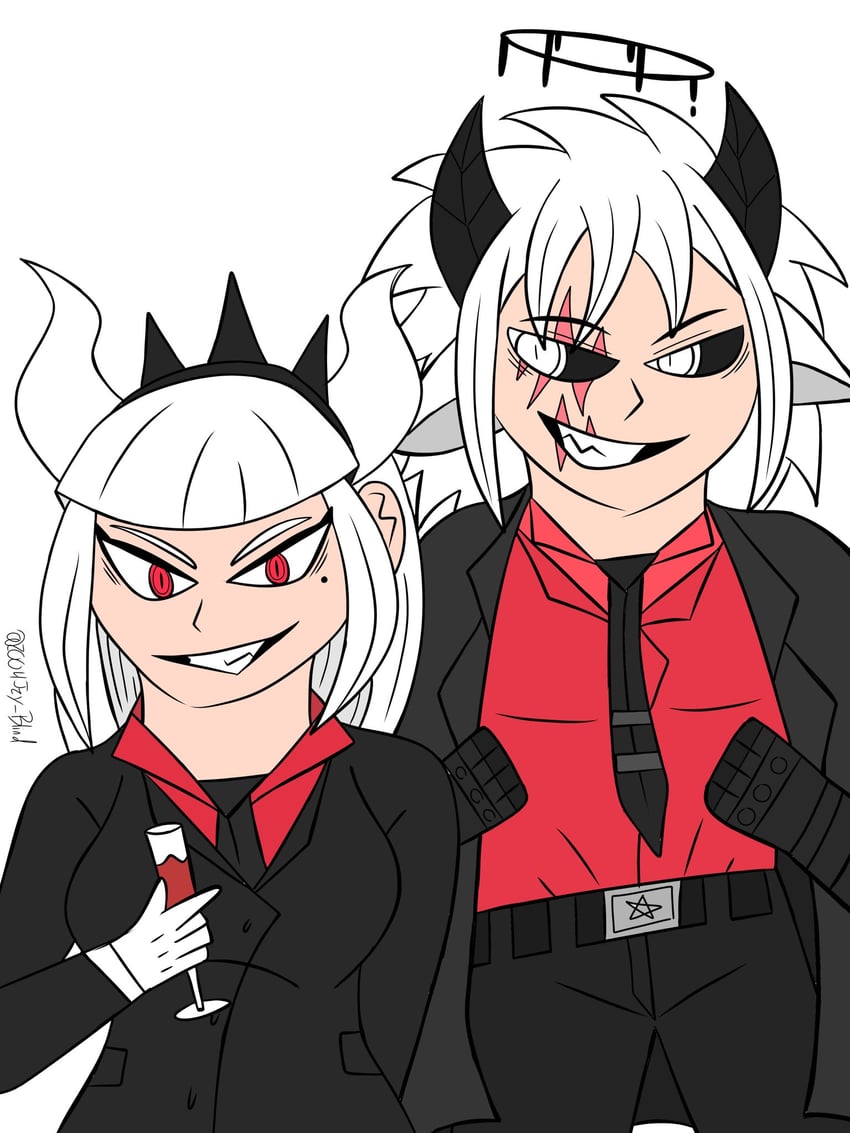 lucifer (original and 1 more) drawn by fate_goattaker