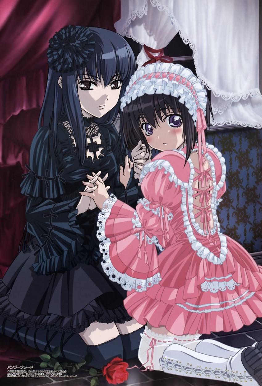 kawazoe tamaki and suzuki rin (megami magazine and 1 more) drawn by watanabe_atsuko