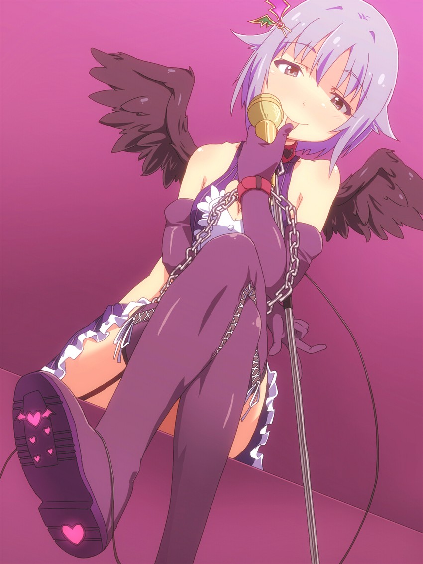 koshimizu sachiko (idolmaster and 1 more) drawn by boko_(maniacpurple)