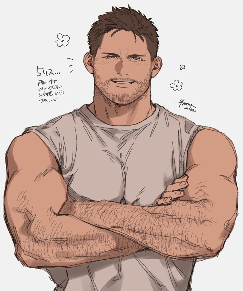 chris redfield (resident evil and 1 more) drawn by moto23059