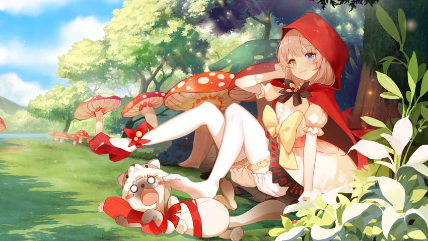 little red riding hood and eksistere kyrenia (little red riding hood and 1 more)