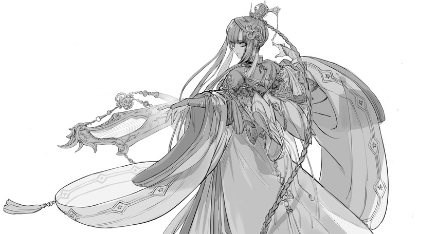 mu tian ming (thunderbolt fantasy and 1 more) drawn by drenbof