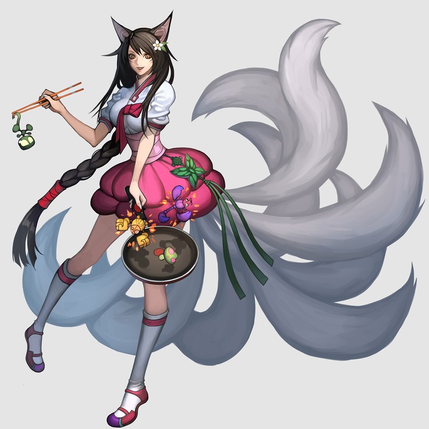 ahri, blitzcrank, amumu, and skarner (league of legends) drawn by elune_(artist)