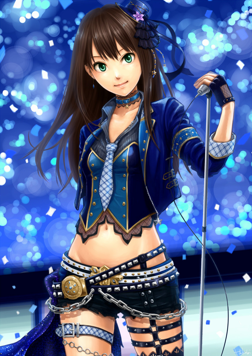 shibuya rin (idolmaster and 2 more) drawn by hakobi_(8kb)