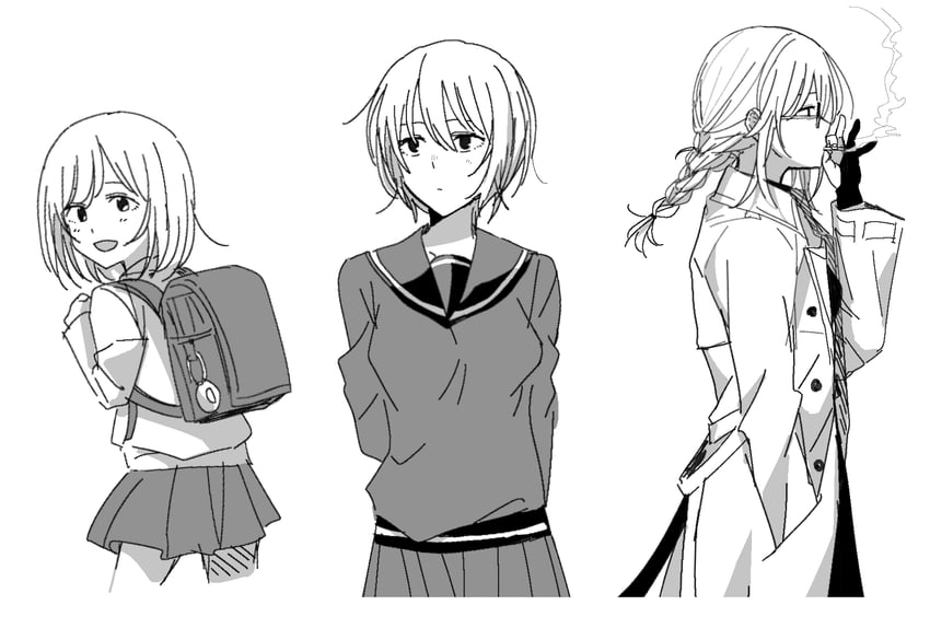 uguisu anko (yofukashi no uta) drawn by erii_(user_ette8224)
