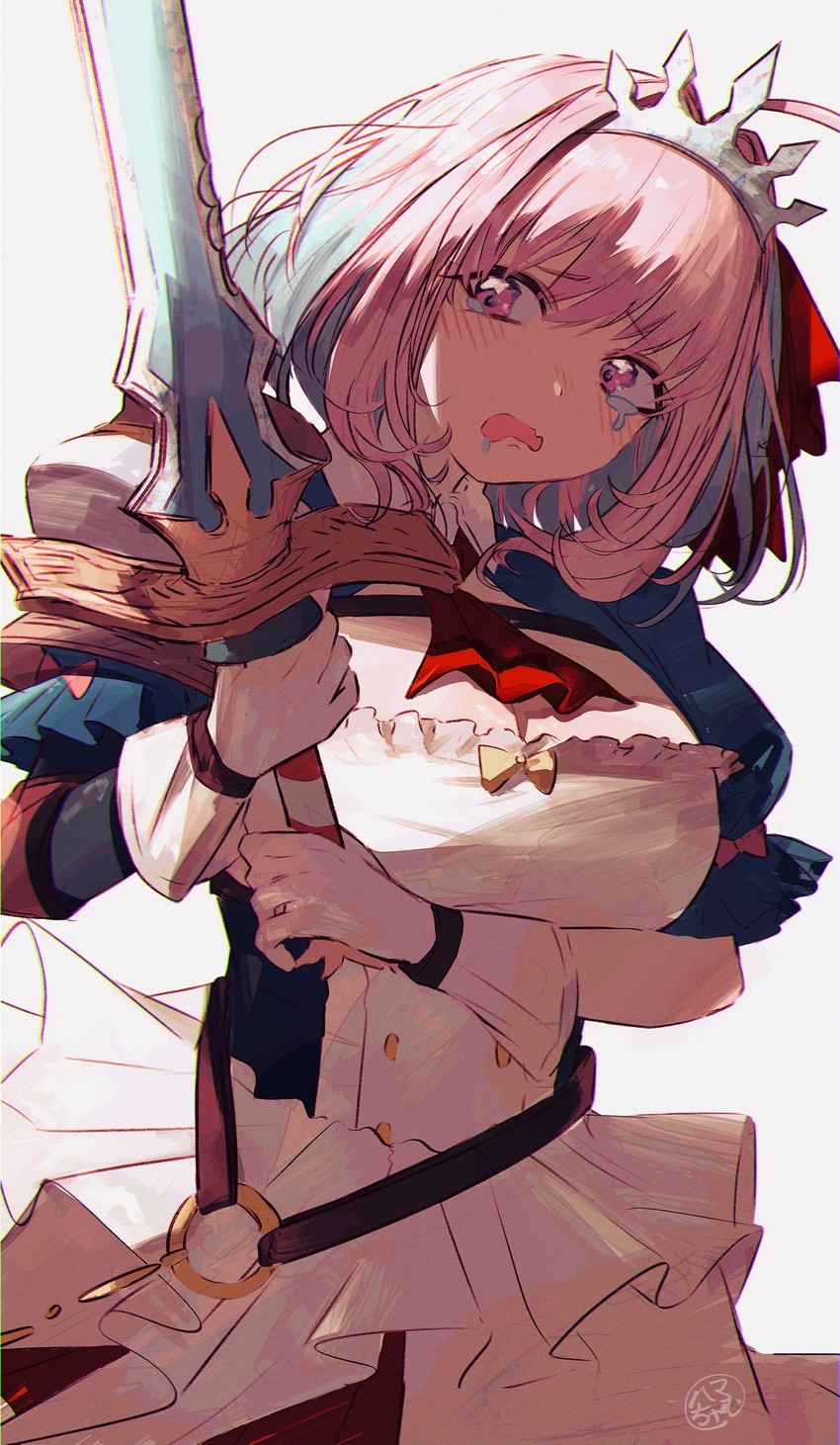 yumemi riamu and pecorine (idolmaster and 2 more) drawn by hamachamu