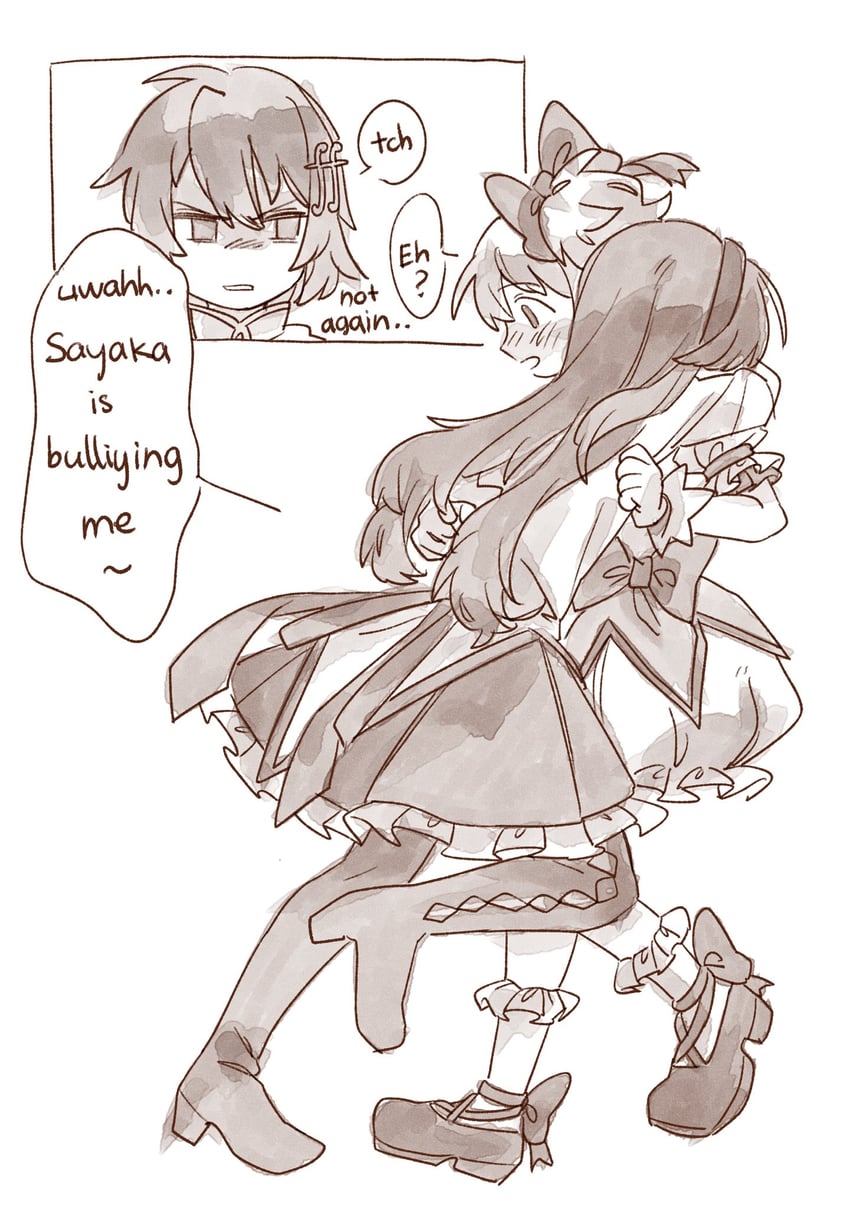 akemi homura, kaname madoka, and miki sayaka (mahou shoujo madoka magica) drawn by ezier