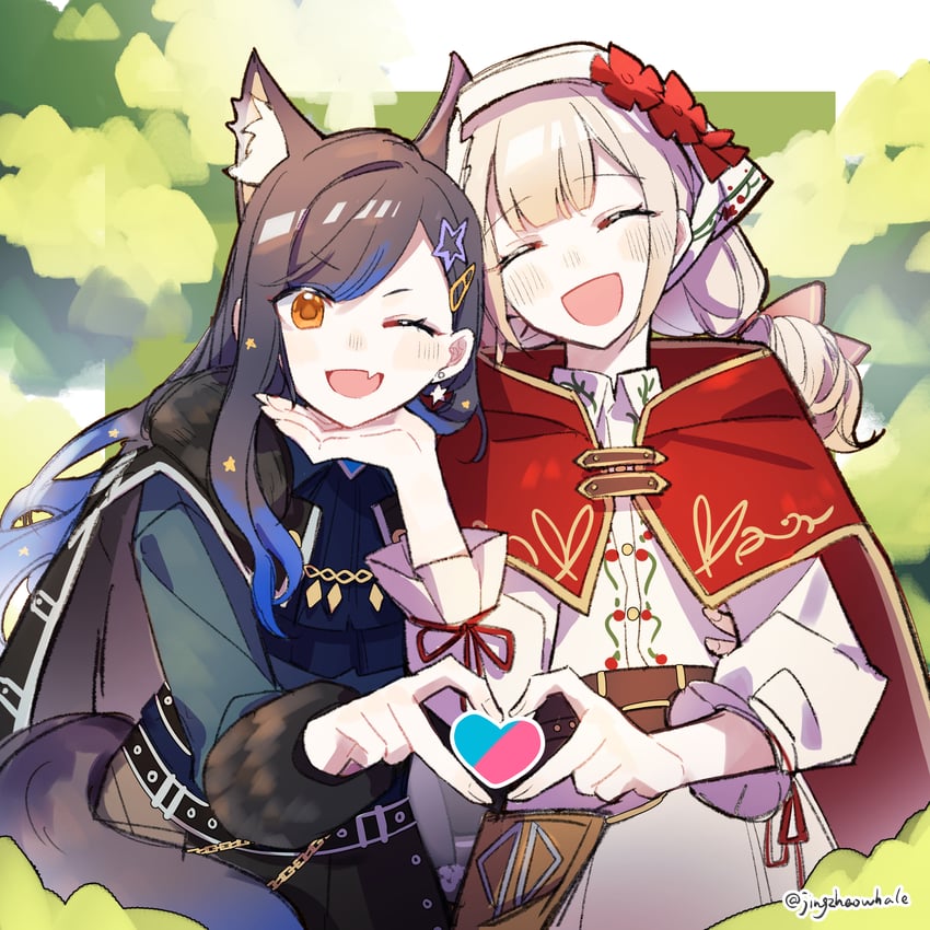 shiraishi an, azusawa kohane, and hinomori shiho (project sekai) drawn by jingzhaowhale
