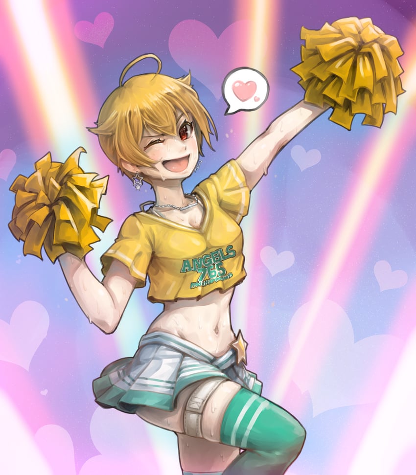 ibuki tsubasa (idolmaster and 2 more) drawn by hold111