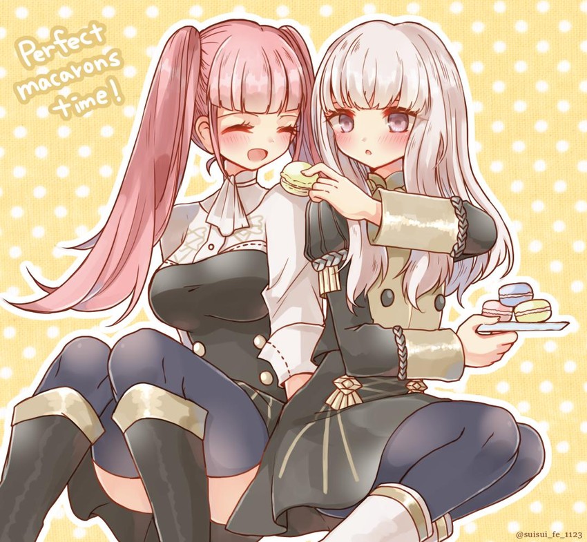 hilda valentine goneril and lysithea von ordelia (fire emblem and 1 more) drawn by sui_(aruko91)