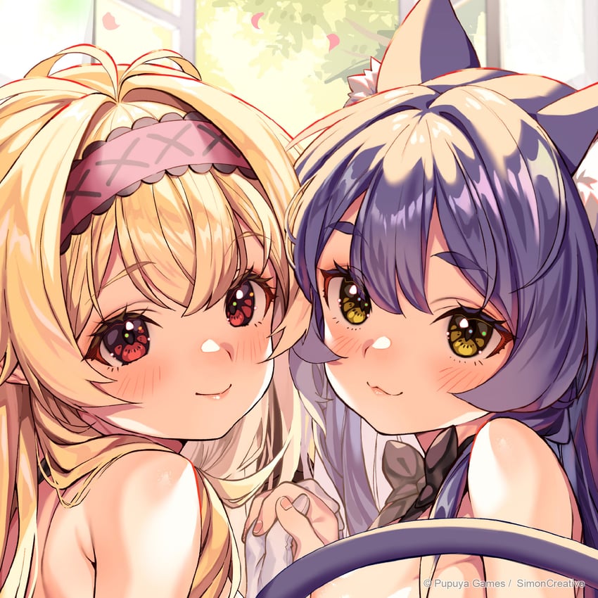 nobeta and phyllis (little witch nobeta) drawn by kink_(tortoiseshell)