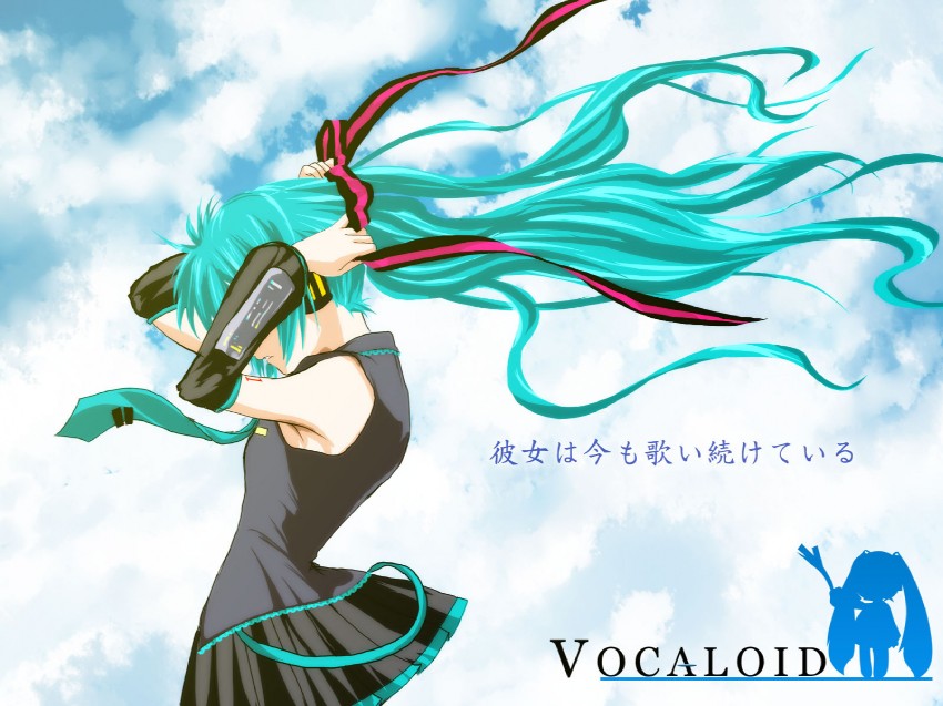 hatsune miku (vocaloid and 1 more) drawn by minatsuki_tooka