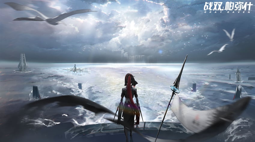 vera and vera: garnet (punishing: gray raven) drawn by wisda