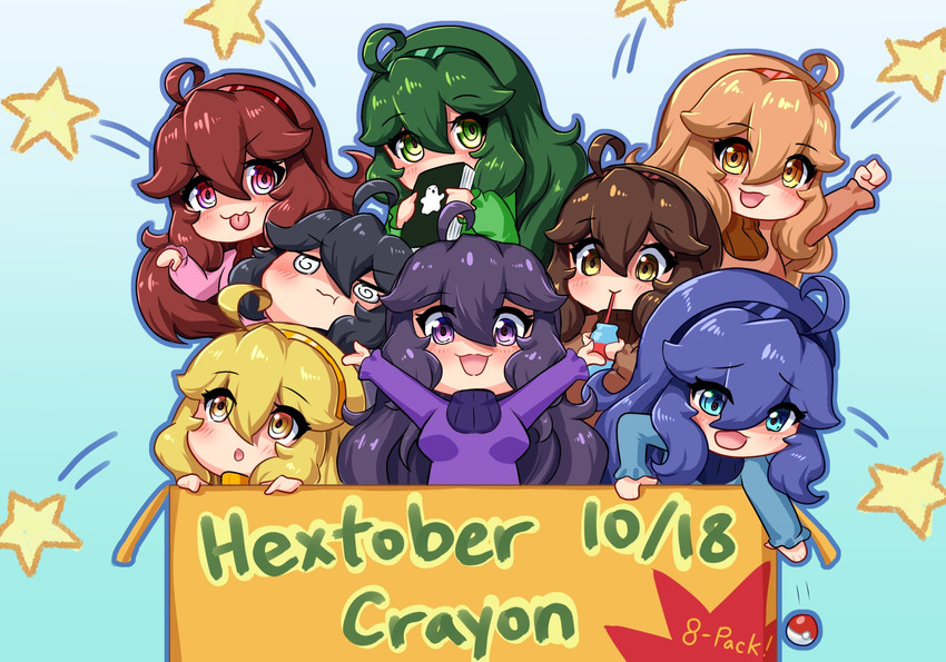 hex maniac (pokemon and 1 more) drawn by mud_(artist)