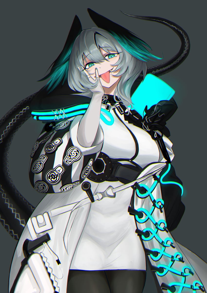 ho'olheyak (arknights) drawn by hiiragi_(hiragi_w_p_e)