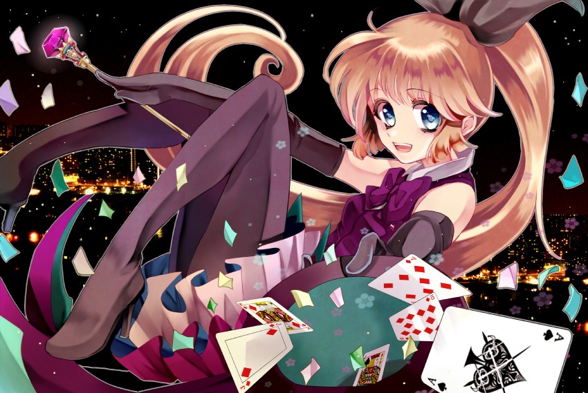 saint tail and haneoka meimi (kaitou saint tail) drawn by kurabayashi