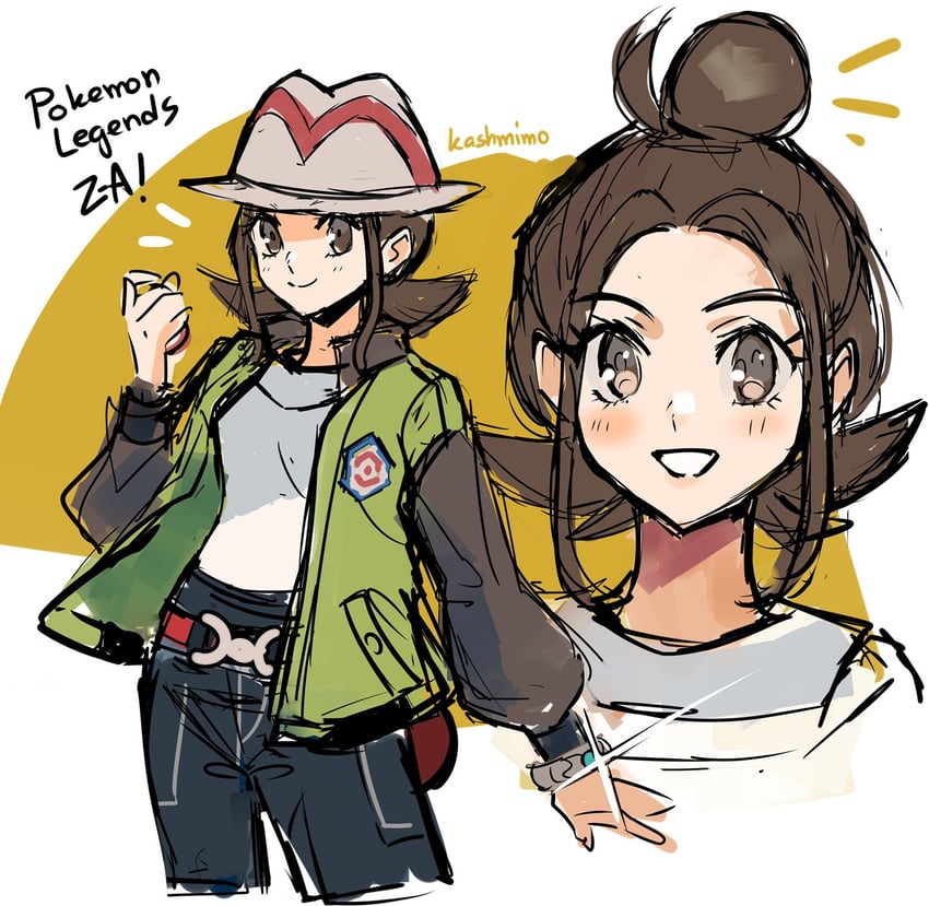 harmony (pokemon and 1 more) drawn by kash-phia