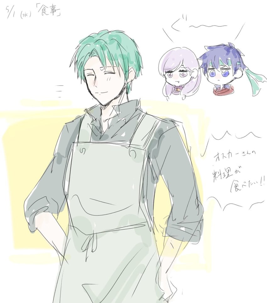ike, ilyana, and oscar (fire emblem and 1 more) drawn by chokokomiu