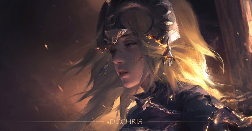 jeanne d'arc (fate and 1 more) drawn by dcchris