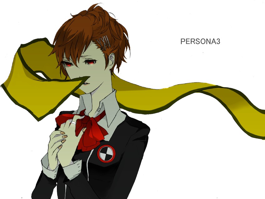 shiomi kotone and mochizuki ryouji (persona and 2 more) drawn by shirano