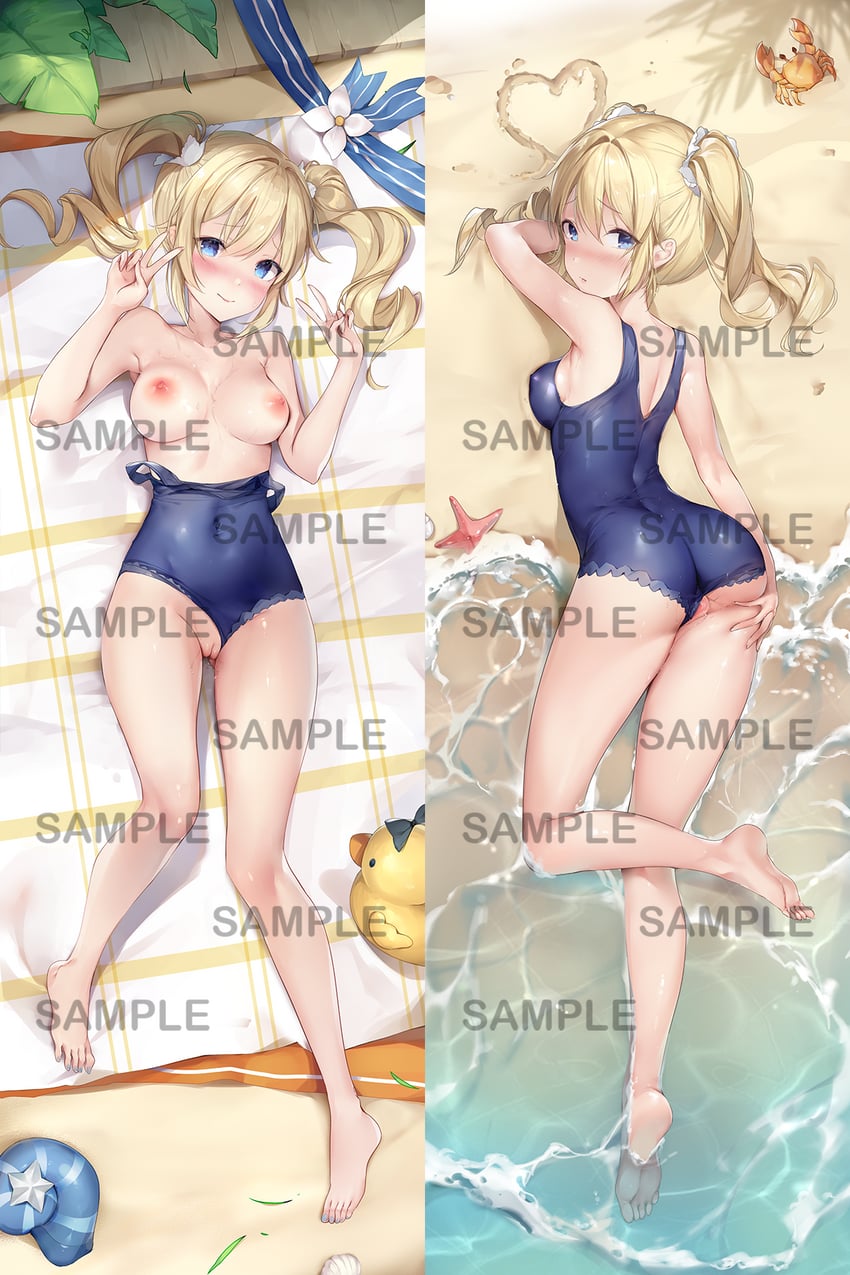 barbara (genshin impact) drawn by daefny and zi_tong_zhi_lei