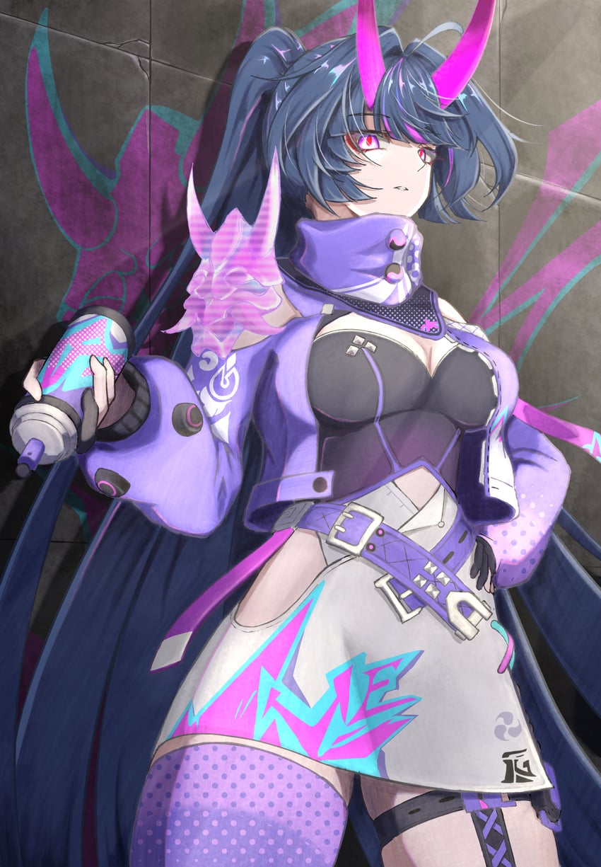 raiden mei (honkai and 1 more) drawn by fuji4o