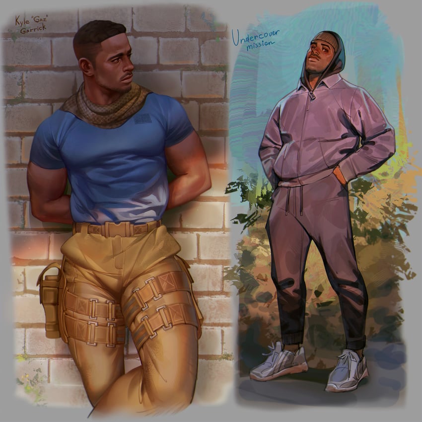 gaz (call of duty and 1 more) drawn by sasha_shkret