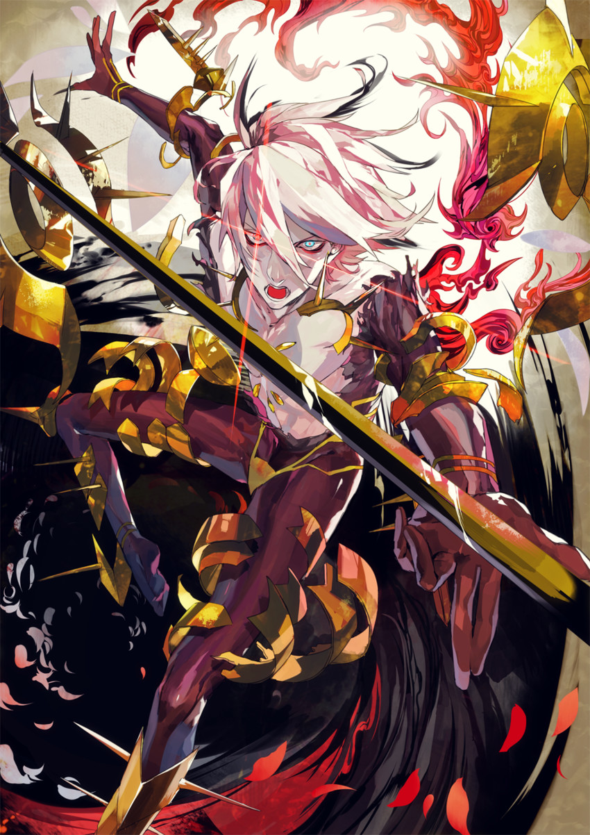karna (fate and 2 more) drawn by ysk_(yusuke)