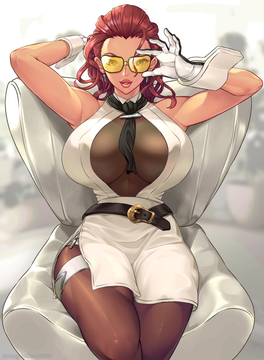 crimson viper (street fighter and 1 more) drawn by seed01010