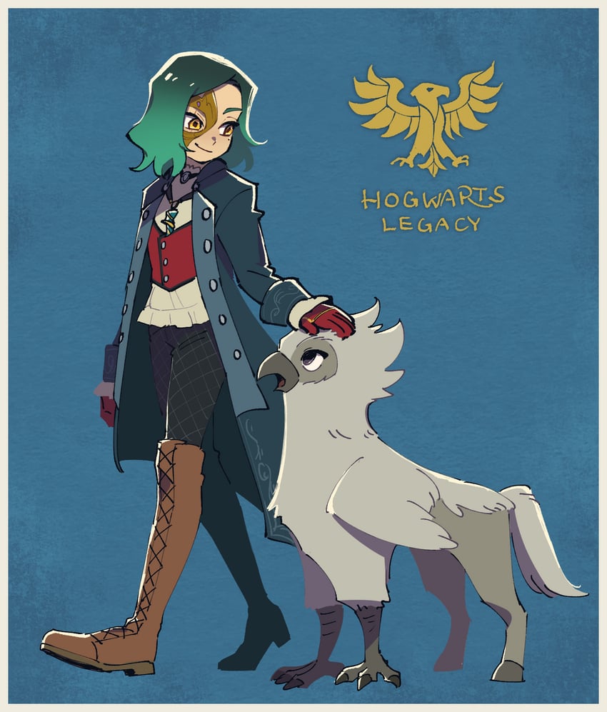 hippogriff (wizarding world and 1 more) drawn by ukata