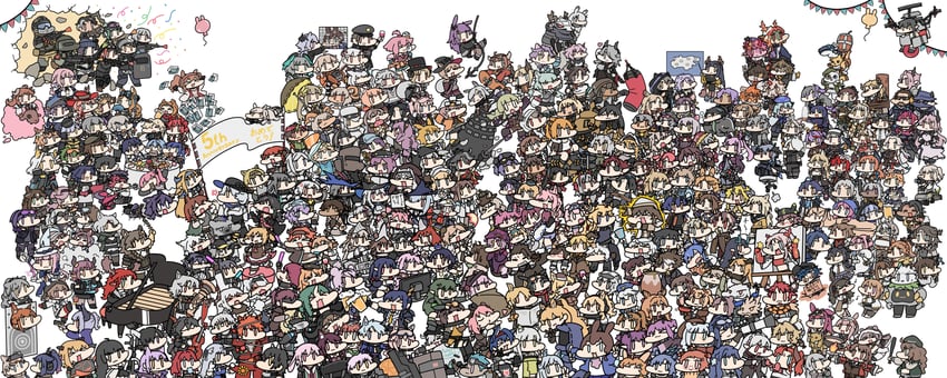 doctor, amiya, texas, skadi, lappland, and 200 more (arknights and 4 more) drawn by suttobi