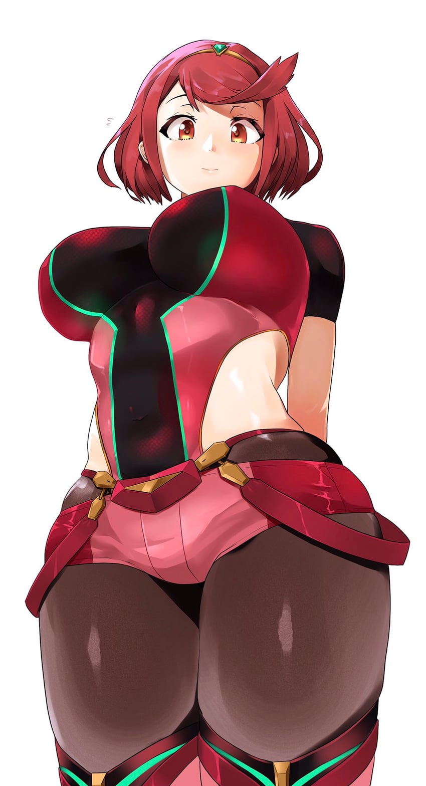 pyra (xenoblade chronicles and 2 more) drawn by monkey_jon