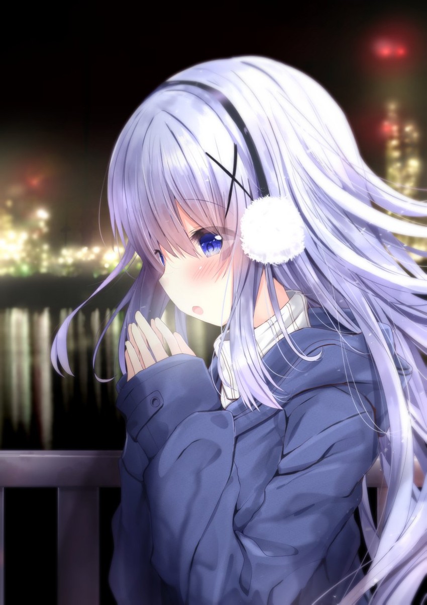 kafuu chino (gochuumon wa usagi desu ka?) drawn by kouda_suzu