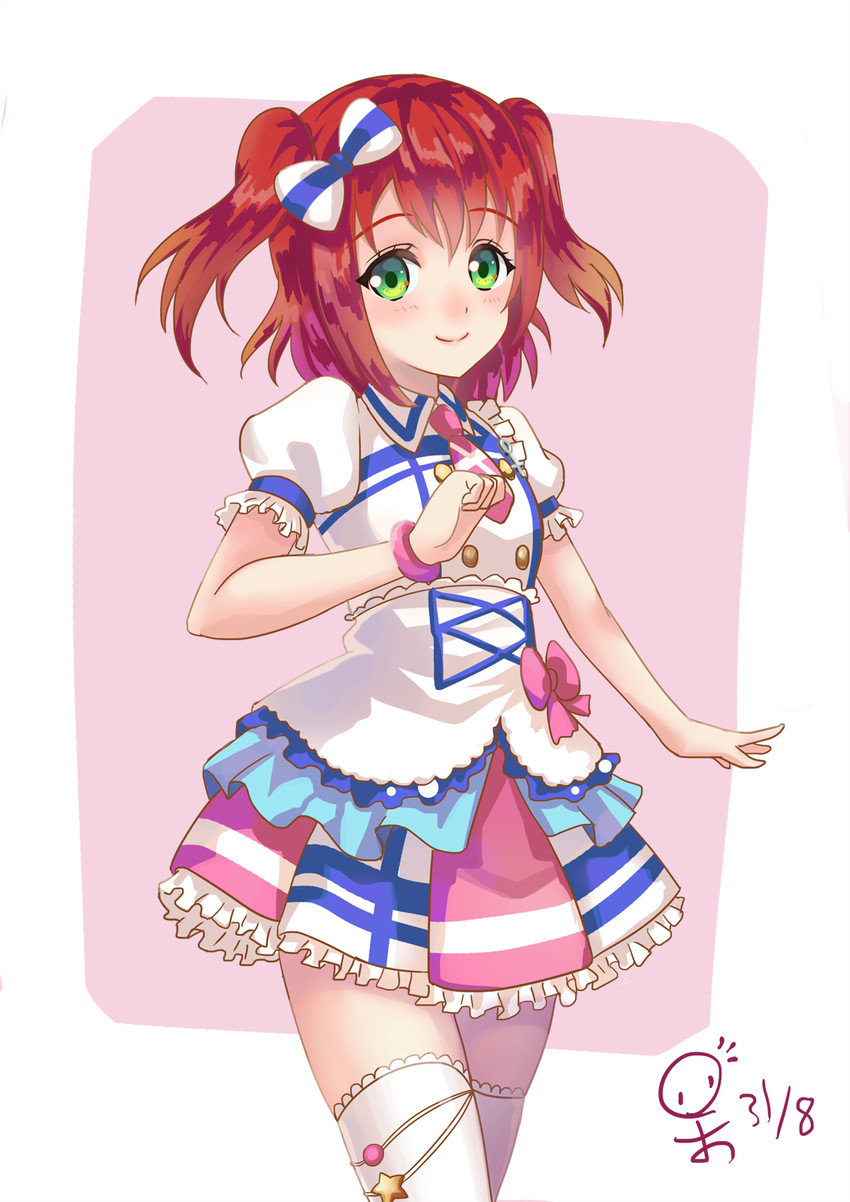 kurosawa ruby (love live! and 1 more) drawn by kai_ai