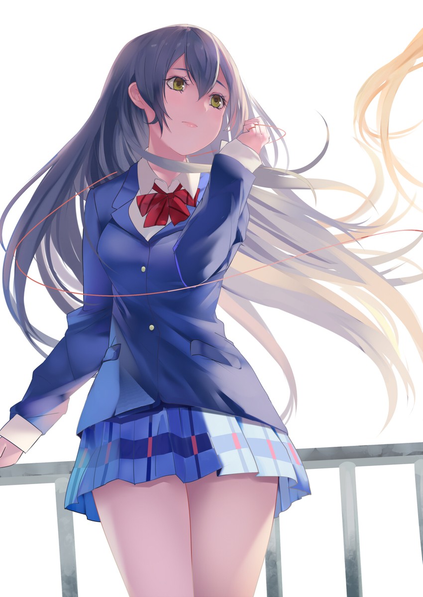 sonoda umi (love live! and 1 more) drawn by bunbun_(midukikome)