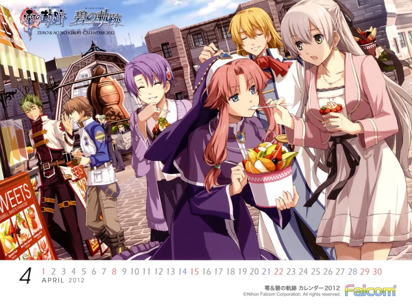 elie macdowell, lloyd bannings, kloe rinz, kevin graham, ries argent, and 3 more (eiyuu densetsu and 3 more)