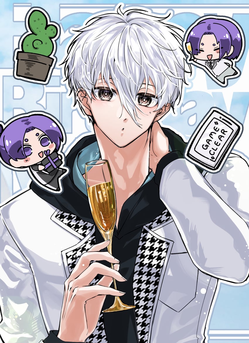 nagi seishirou and mikage reo (blue lock) drawn by yomogi_(user_rvdf7243)