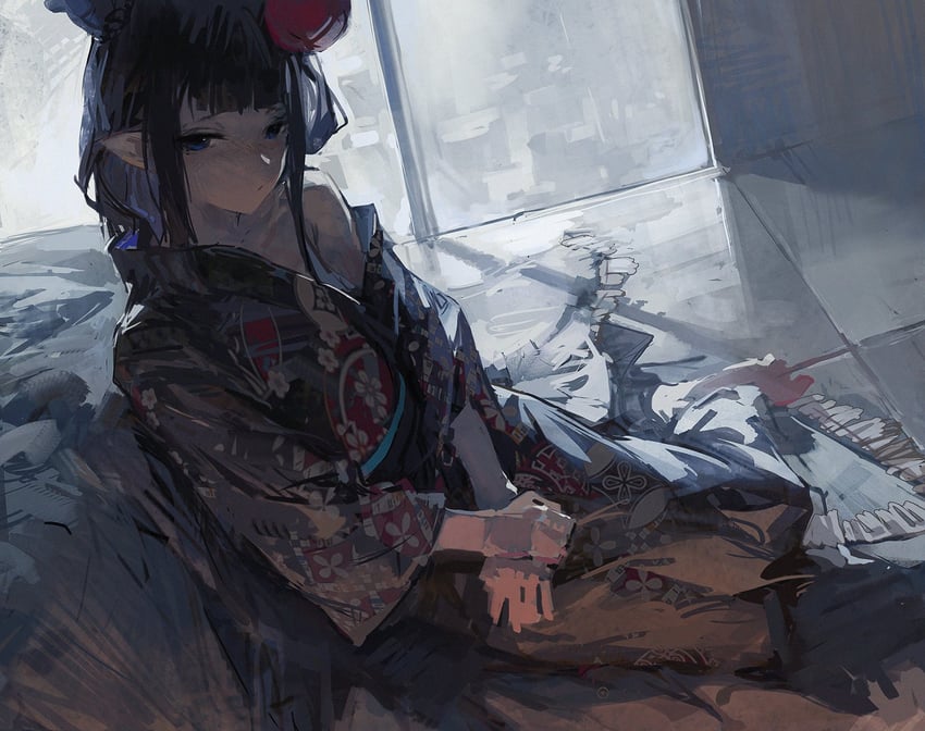 ninomae ina'nis (hololive and 1 more) drawn by dino_(dinoartforame)