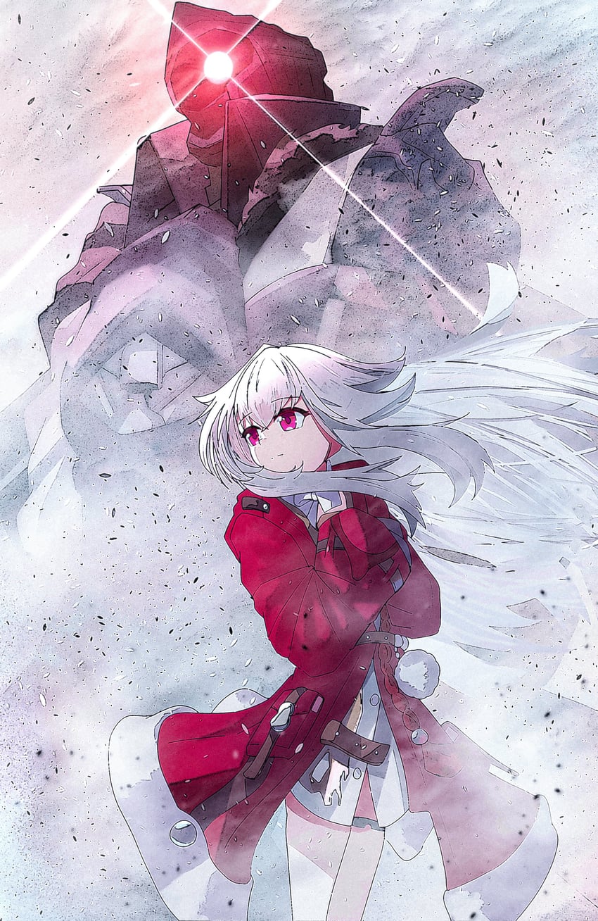 clara and svarog (honkai and 1 more) drawn by zeroartwo