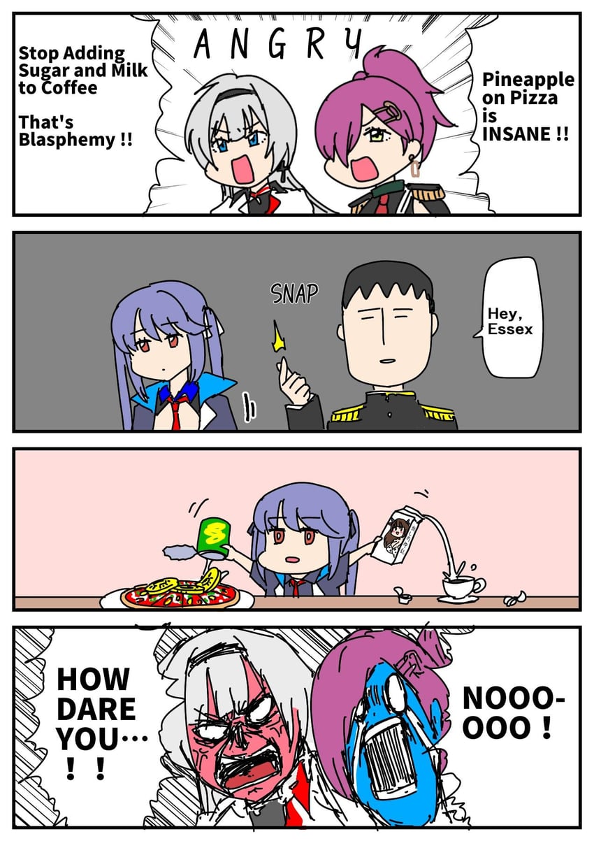 kashino, essex, mainz, and trieste (azur lane) drawn by tabataba_no_ki