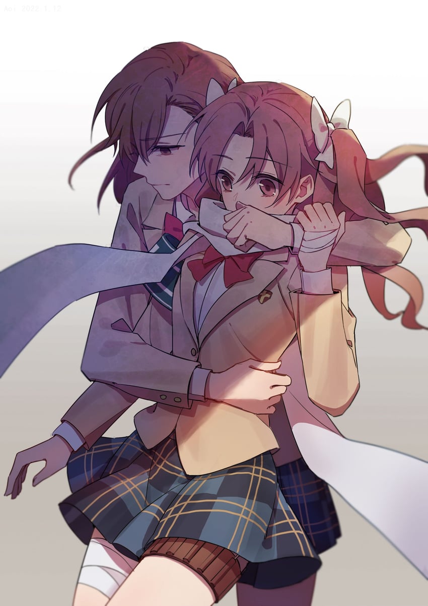misaka mikoto and shirai kuroko (toaru majutsu no index and 1 more) drawn by huakuiliehuo