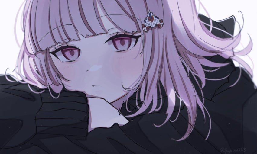 nanami chiaki (danganronpa and 2 more) drawn by fuyu_ko