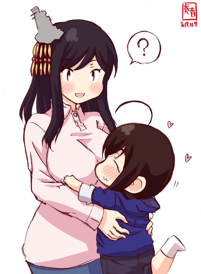 shigure and yamashiro (kantai collection) drawn by kanon_(kurogane_knights)