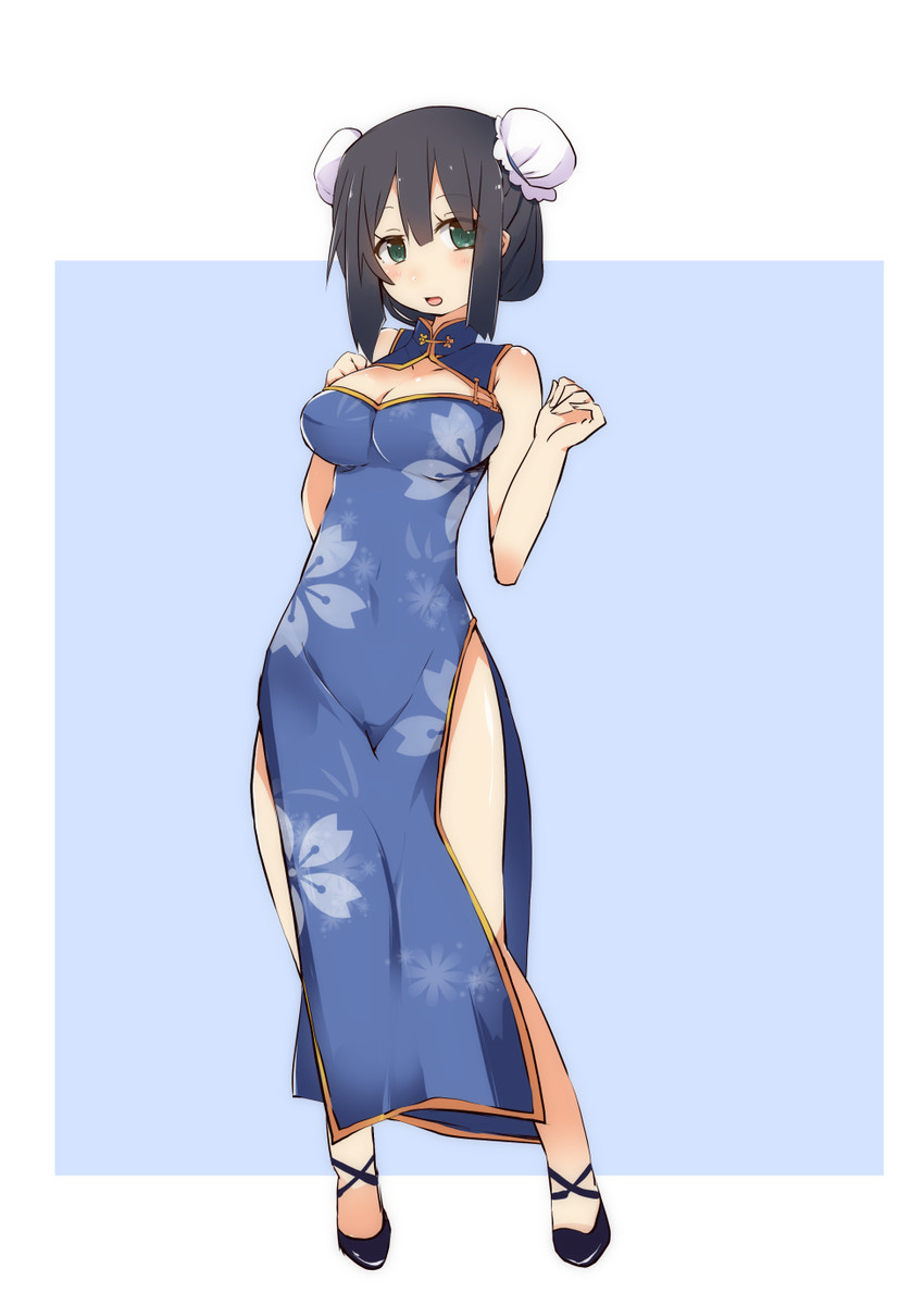 tougou mimori (yuusha de aru and 1 more) drawn by shirogane_(platinum)