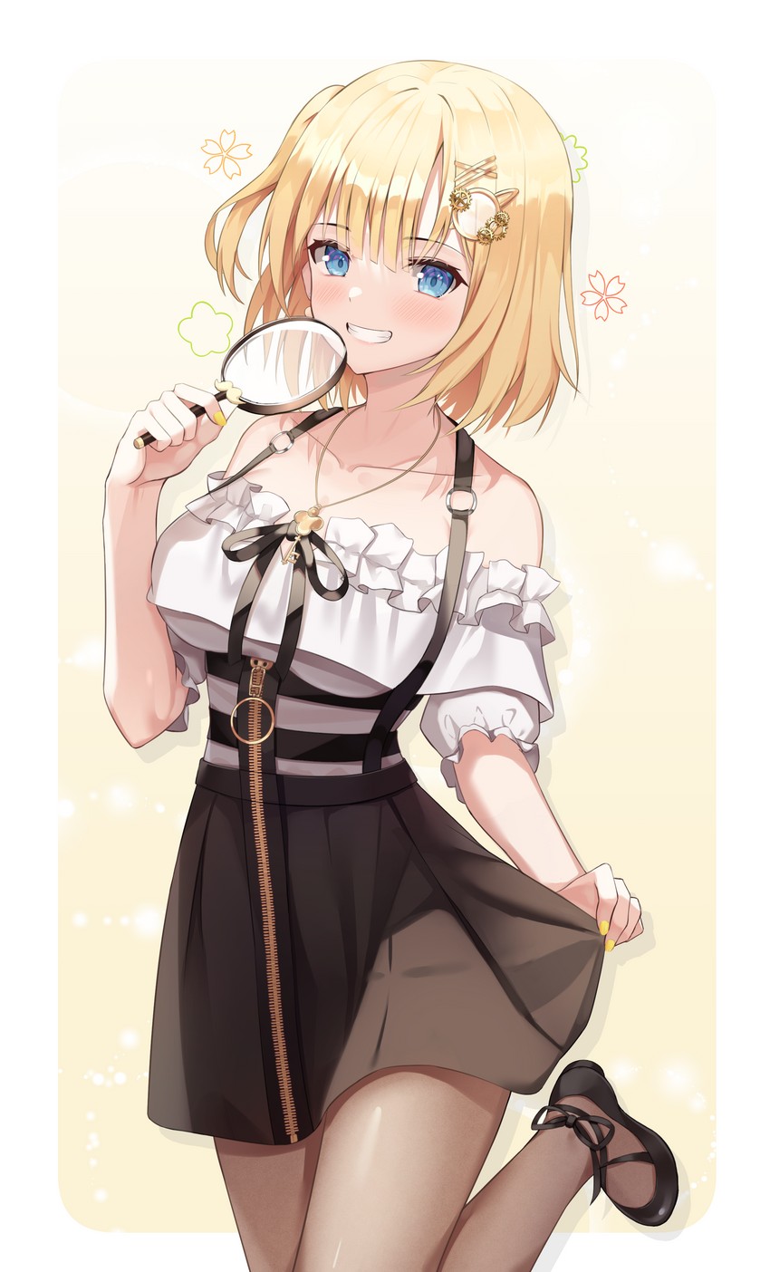 watson amelia (hololive and 1 more) drawn by shuvi_(shuvi1125)