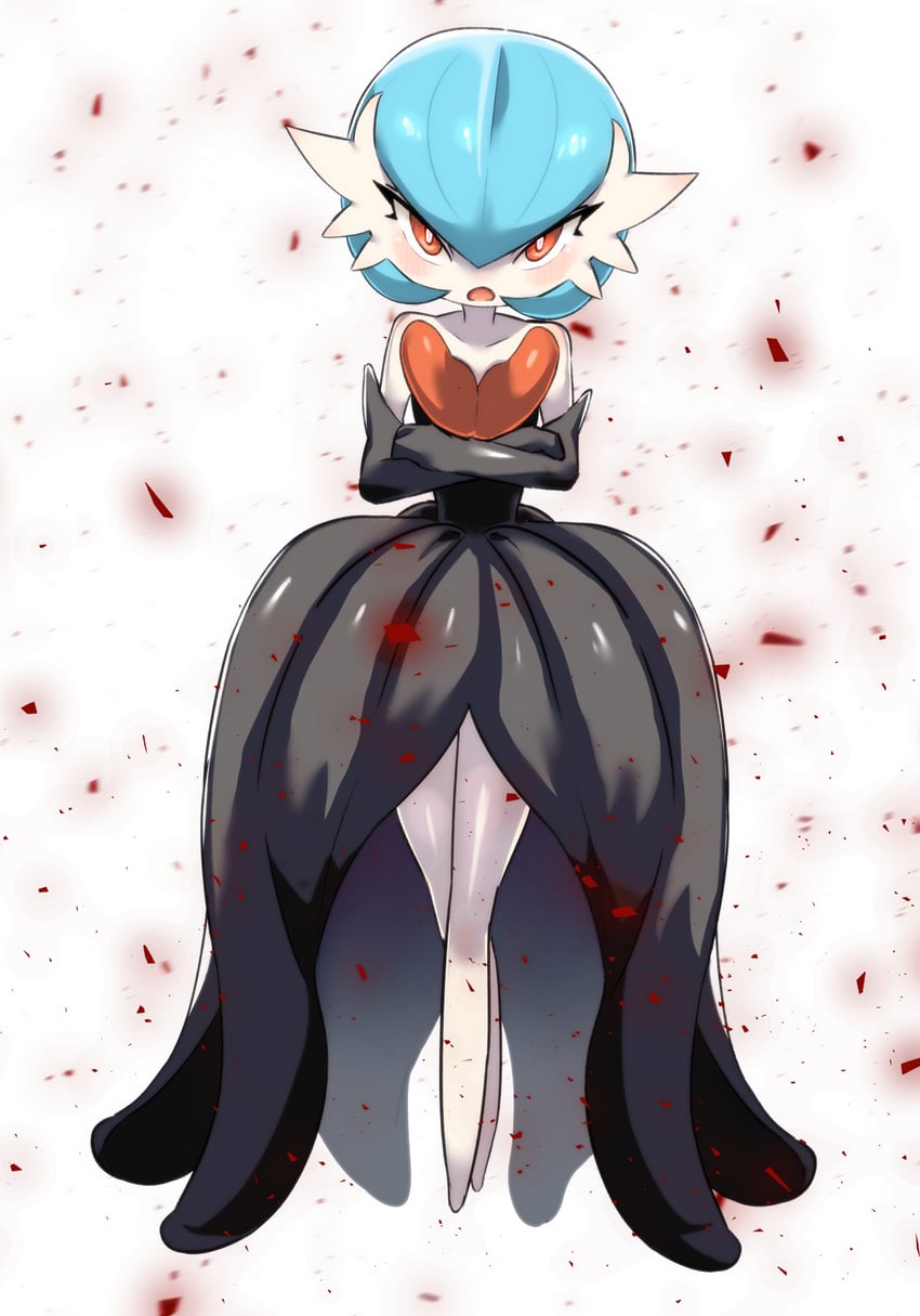 gardevoir and mega gardevoir (pokemon) drawn by ddingyong