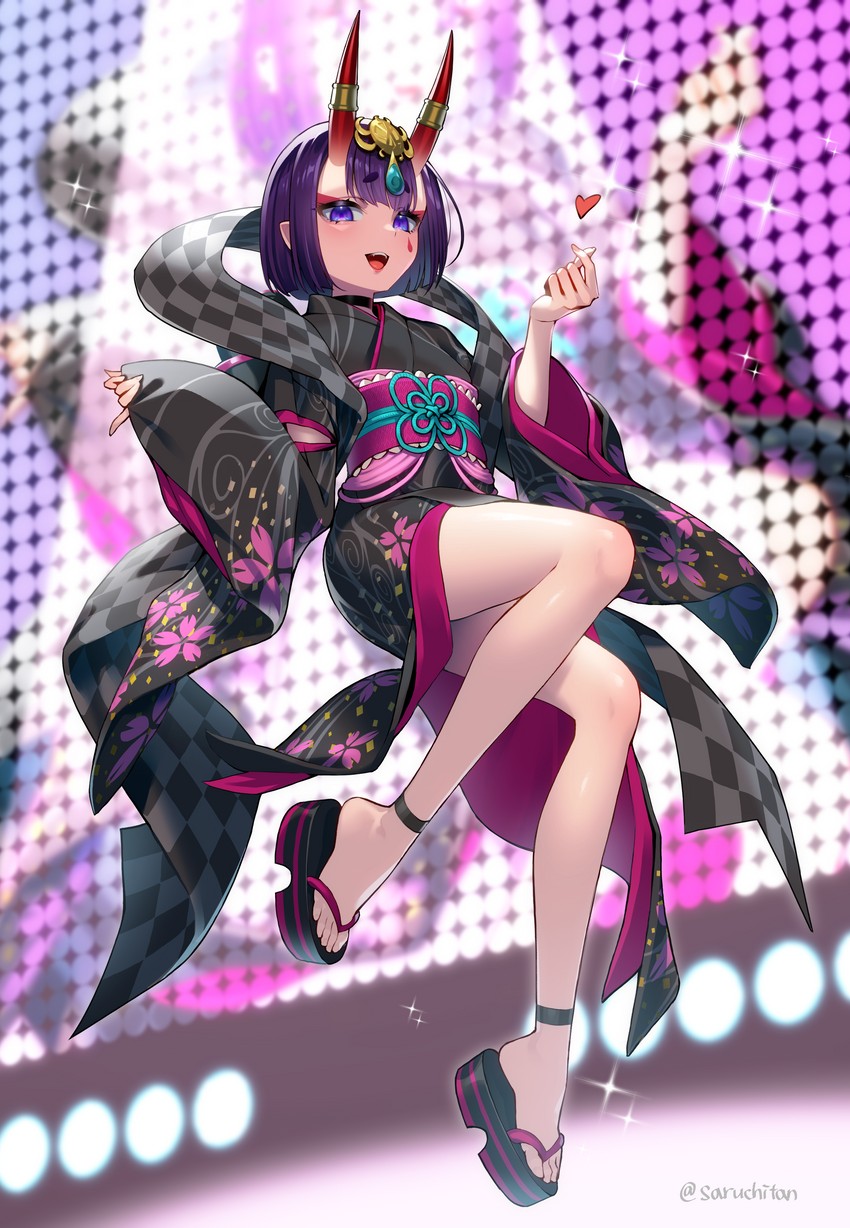 shuten douji (fate and 1 more) drawn by saruchitan