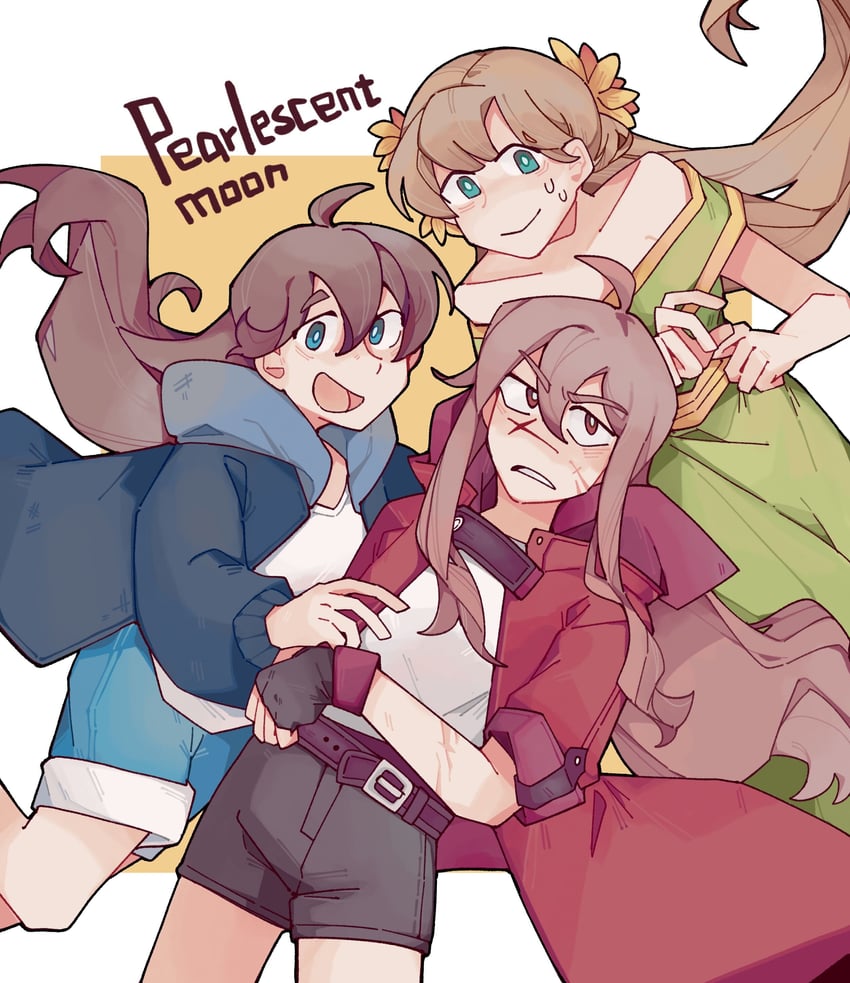 pearlescentmoon (minecraft youtube and 3 more) drawn by yuepcat