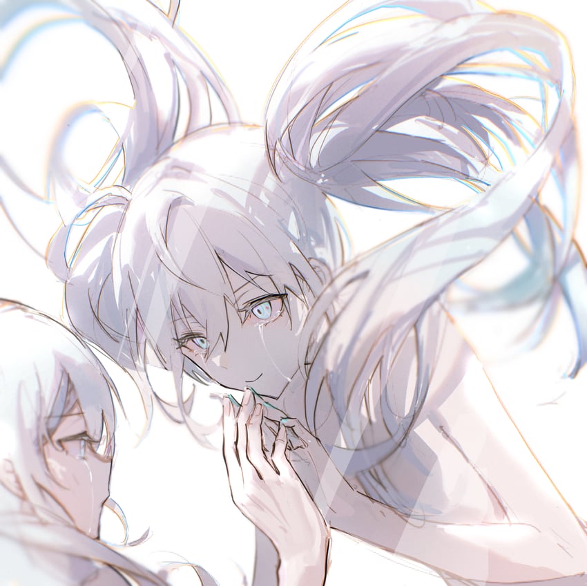 hatsune miku (vocaloid and 1 more) drawn by pye_yyy